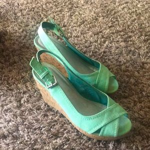 Maurices Teal Wedges
